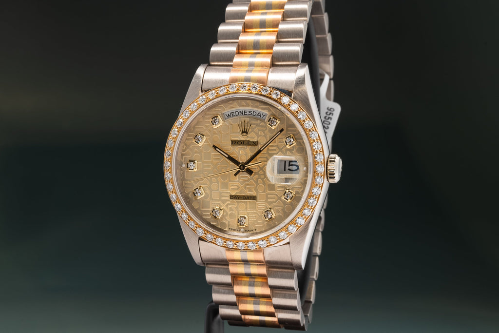Day-Date President 18349 'Tridor' Jubilee Diamond Dial 36mm
