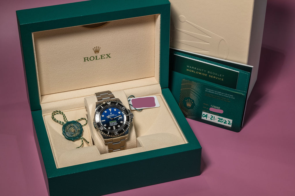 Sea-Dweller Deepsea 126660 Steel "James Cameron" 44mm