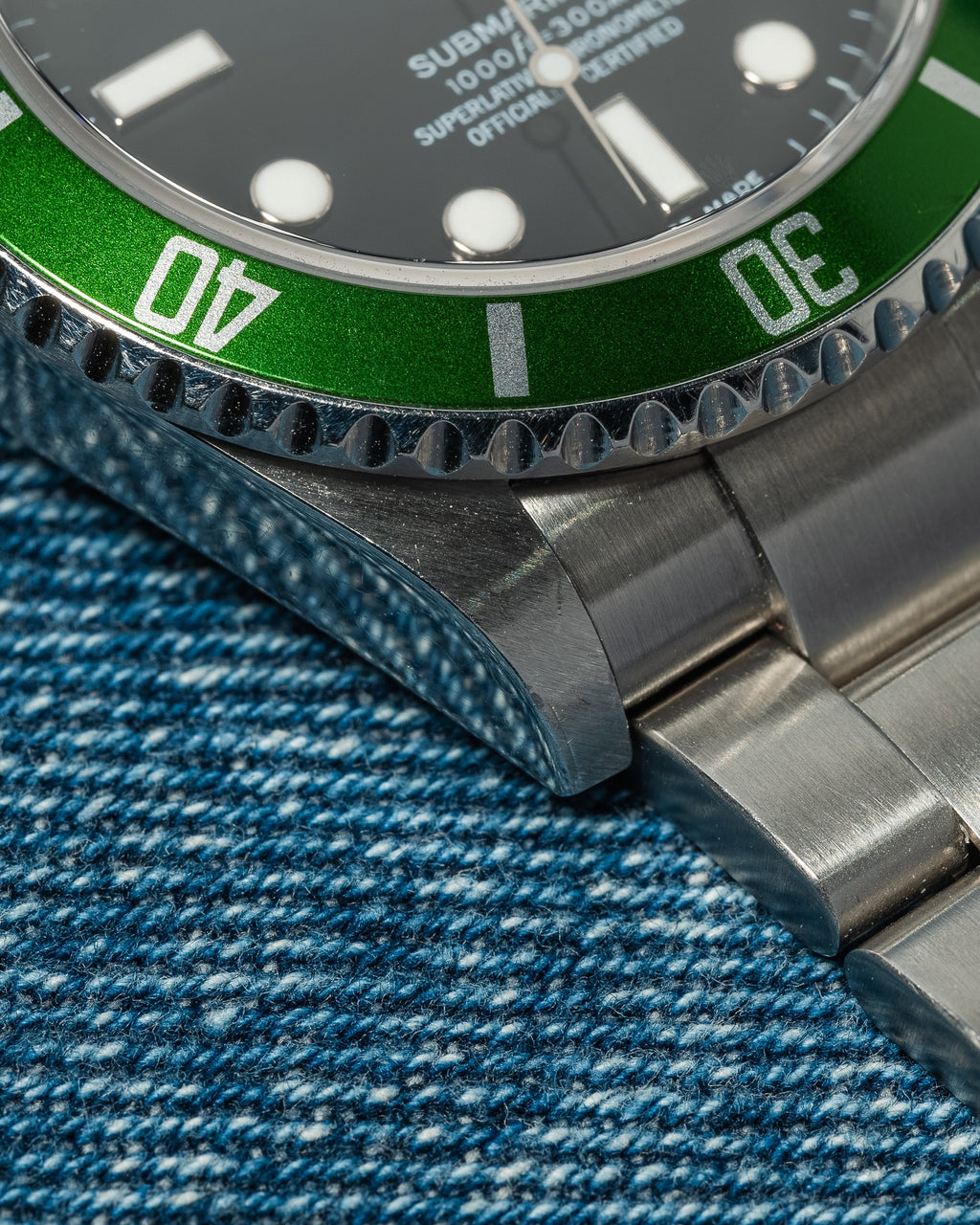 Submariner Date 16610LV 50th Anniversary 'Kermit' Steel 40mm