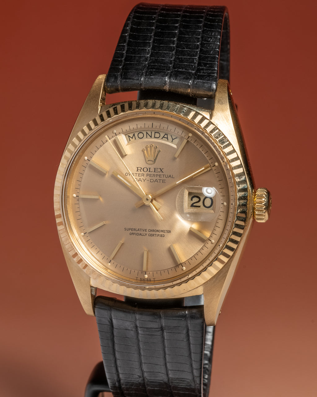 1972 Rolex Day-Date 1803 Champagne Pie-Pan Dial