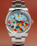 2025 Rolex Oyster Perpetual 124300 Celebration Dial with Box and Papers