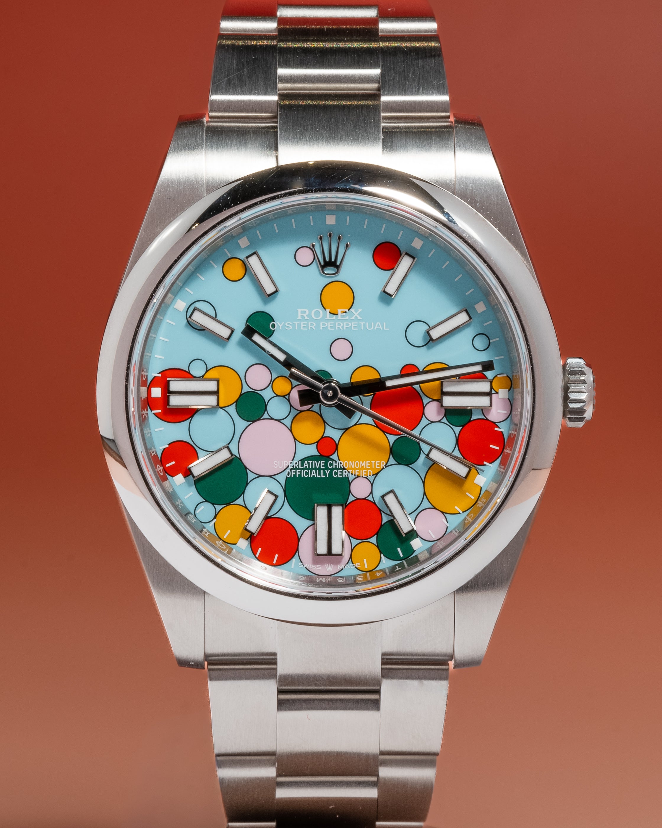 2025 Rolex Oyster Perpetual 124300 Celebration Dial with Box and Papers