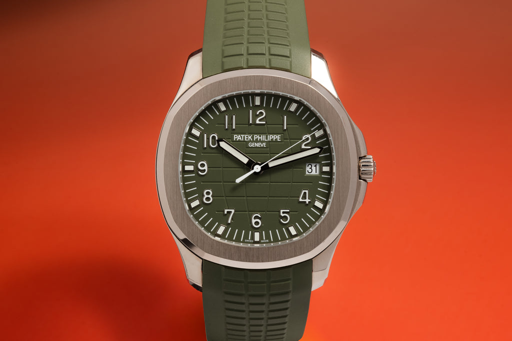 2020 Patek Philippe Aquanaut 5168 Green Dial Uncut with Box and Papers