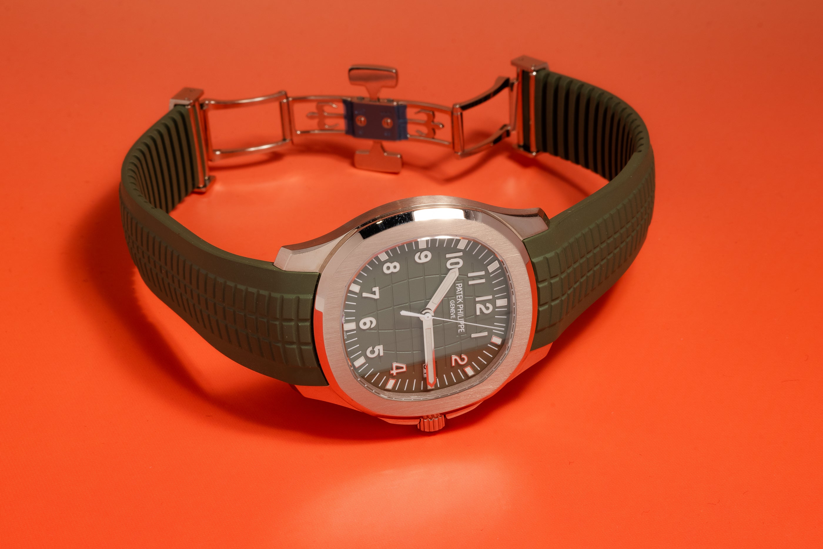 2020 Patek Philippe Aquanaut 5168 Green Dial Uncut with Box and Papers