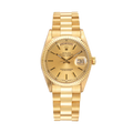 Day-Date 18238 Yellow Gold Champagne Stick Dial President 36mm