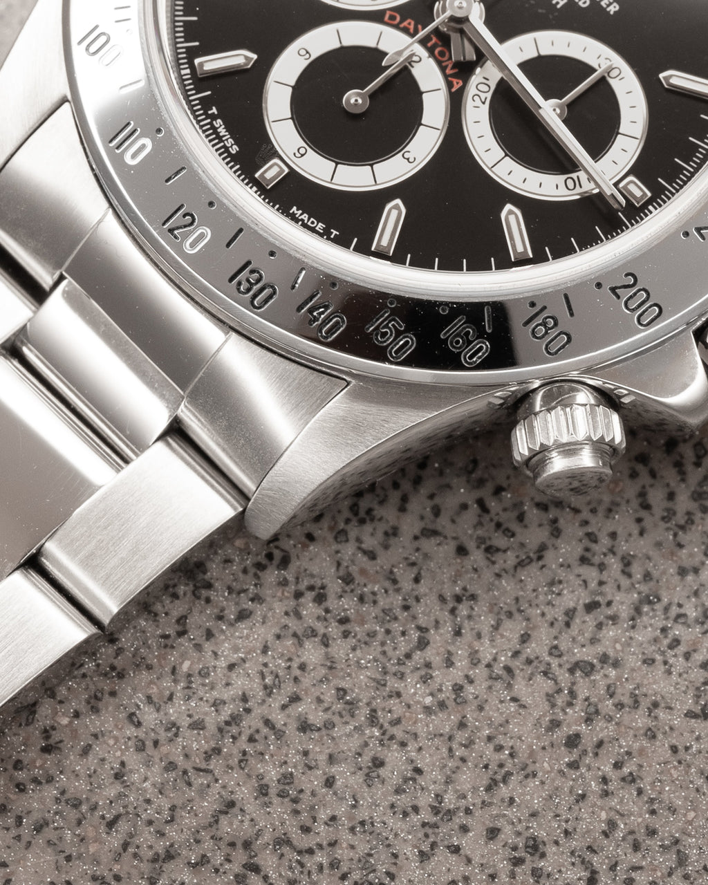 1993 Rolex Cosmograph Daytona Zenith 16520 Inverted 6 Black Dial