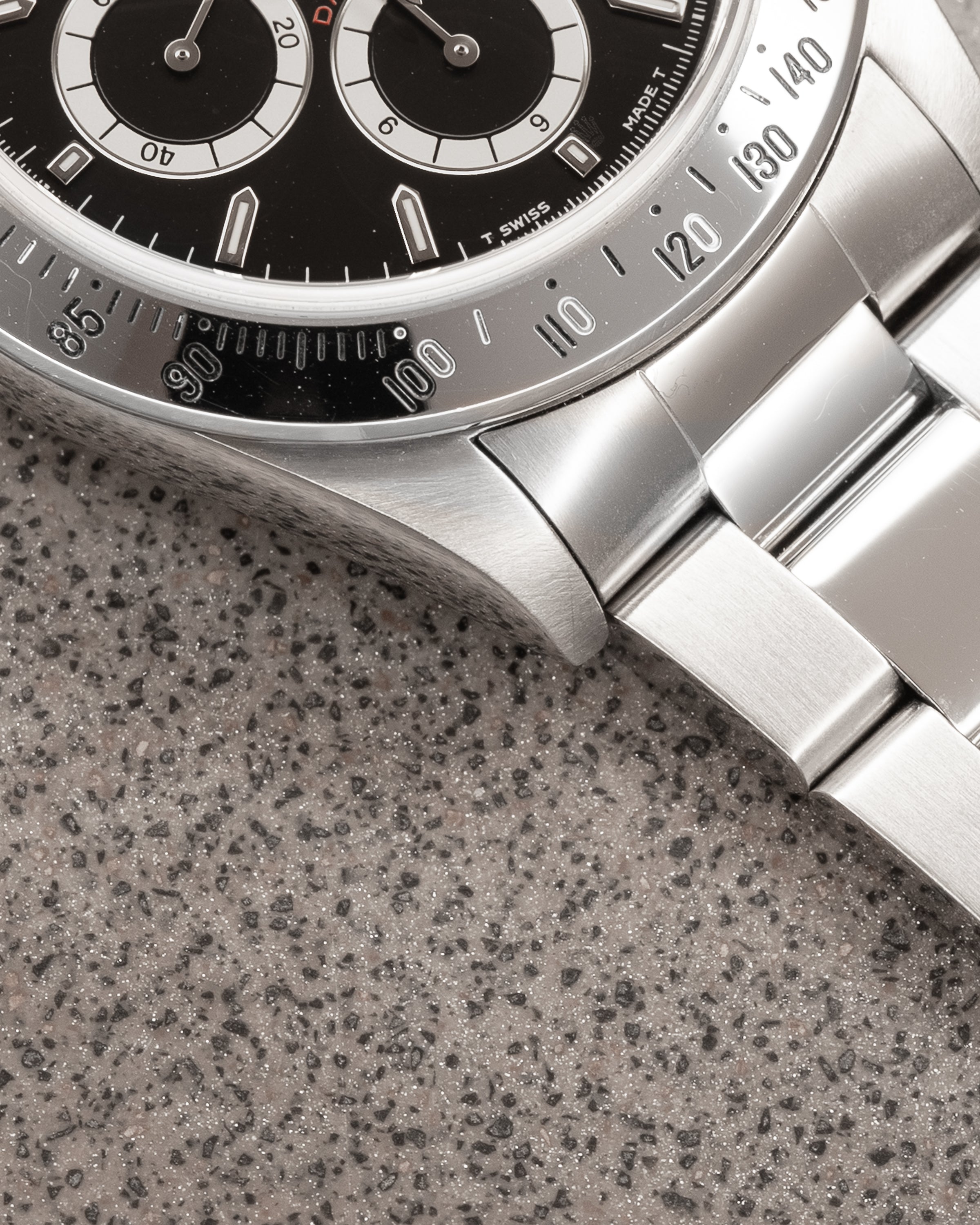 1993 Rolex Cosmograph Daytona Zenith 16520 Inverted 6 Black Dial